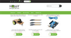 Desktop Screenshot of hobbyandyou.com